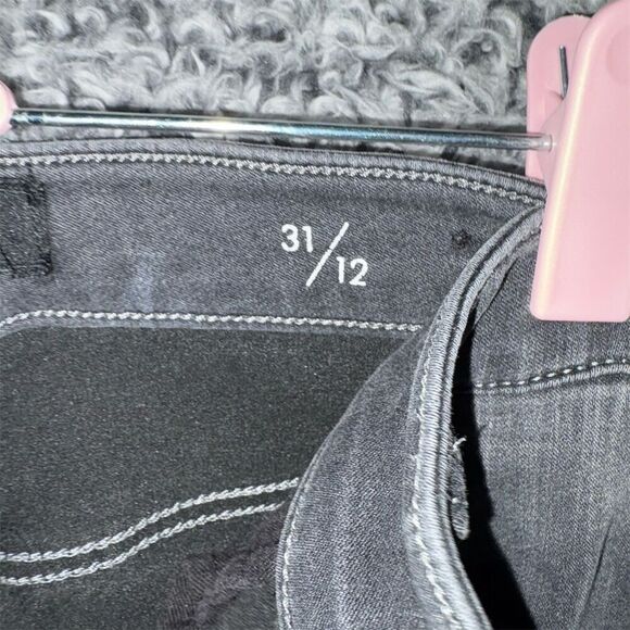 Liverpool Women's High-Rise Ankle Skinny Jeans Gray Size 12 Stretch Denim - Picture 4 of 8